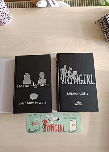 Eleanor & park ve fangirl kitabı (YAZI VS YOK HASARSIZ)