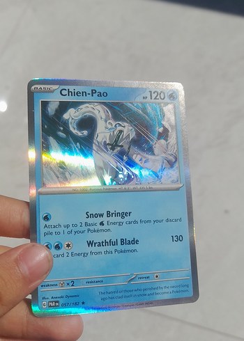 Chien-Pao Holo 057/182 Rare pokemon kartı