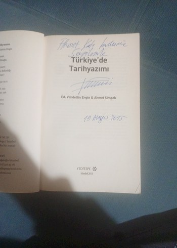 Türkiye'de Tarihyazımı İmzalı ve İthaflı - Görsel 3