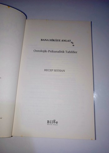 Beden Renk Bana Hikâye Anlat - Ontolojik Psikanalitik Tahliller