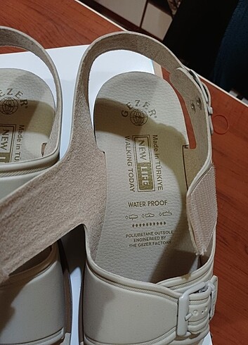 Gezer marka sıfır ürün sandalet. - Görsel 3