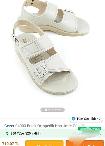 Gezer marka sıfır ürün sandalet. - Görsel 4
