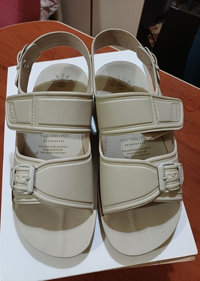 Gezer marka sıfır ürün sandalet. - Görsel 5
