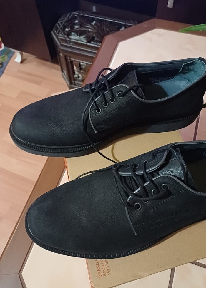 Fabrika marka sıfır ürün. hakiki deri - Görsel 2