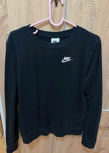 Nike Siyah Bisiklet Yaka Sweatshirt