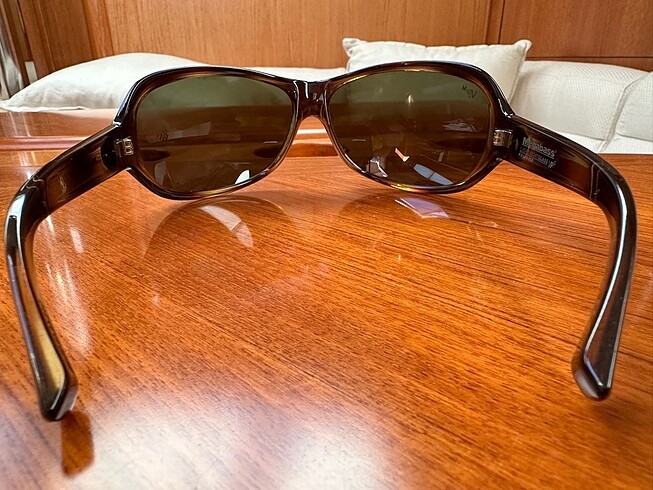 Beden haki Renk vonzipper megabass güneş gözlüğü