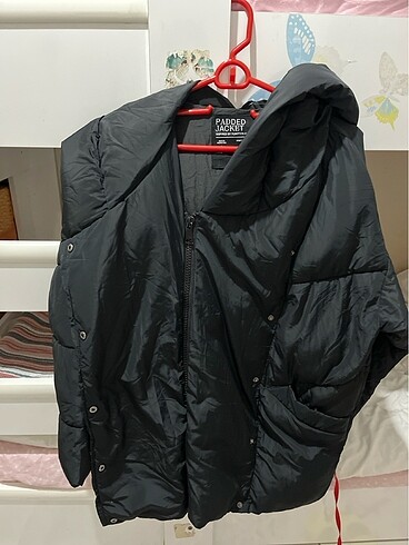 xs Beden siyah Renk Stradivarius mont