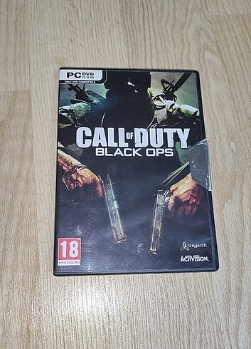Call of Duty Black OPS bilgisayar oyunu CD DVD ROM