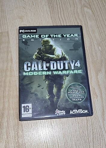 Call of Duty Modern Warfare 4 bilgisayar oyunu CD DVD ROM