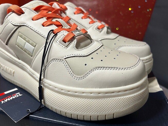 40 Beden çeşitli Renk Tommy Hilfiger Kadın Platform Sneaker