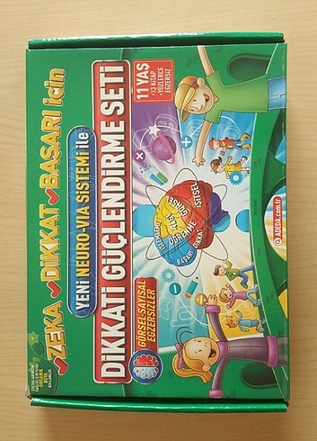 Adeda Dikkati Güçlendirme Seti 10-11 yaş 