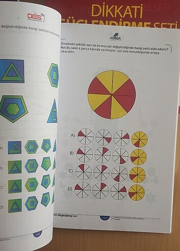 Adeda Dikkati Güçlendirme Seti lise ve 8.sinif