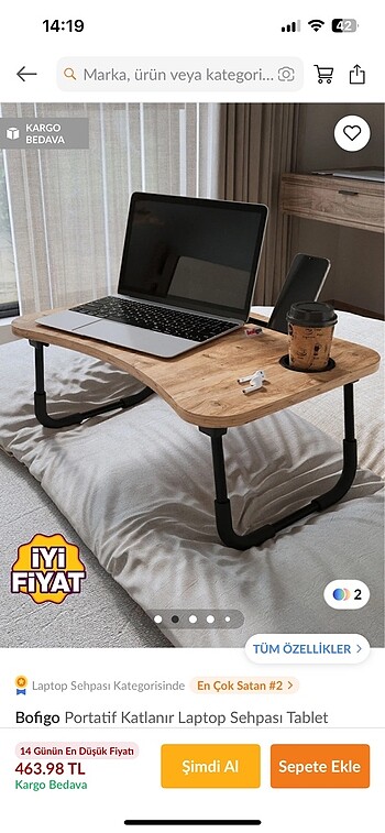 Laptop sehpası