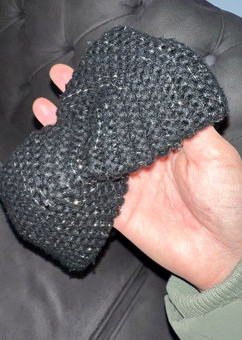 Kadın Örgü Saç Bandı Seti - Görsel 2