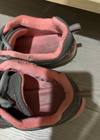 Kadın Gri Spor Ayakkabı Bağcıklı - Görsel 4