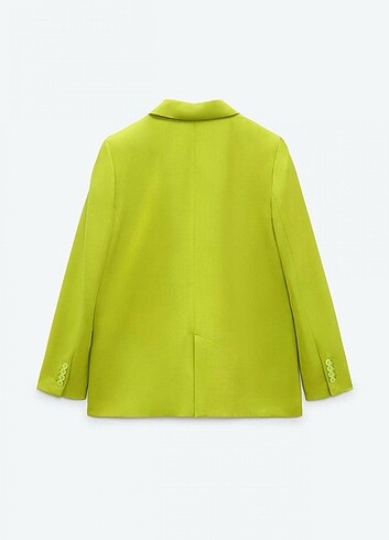 Zara Zara Yeşil Blazer Ceket 
