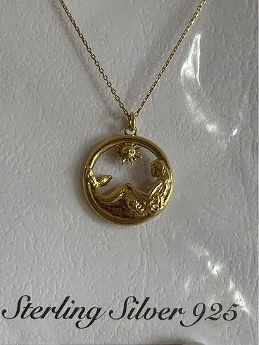 Sterling silver 925 Ayar Deniz Kızı Kolye
