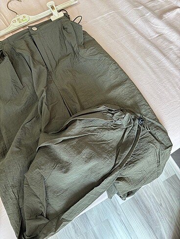 Diğer Haki Yeşil Paraşüt Pantolon