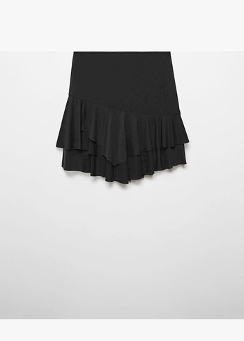 Mango siyah mini etek - Görsel 2