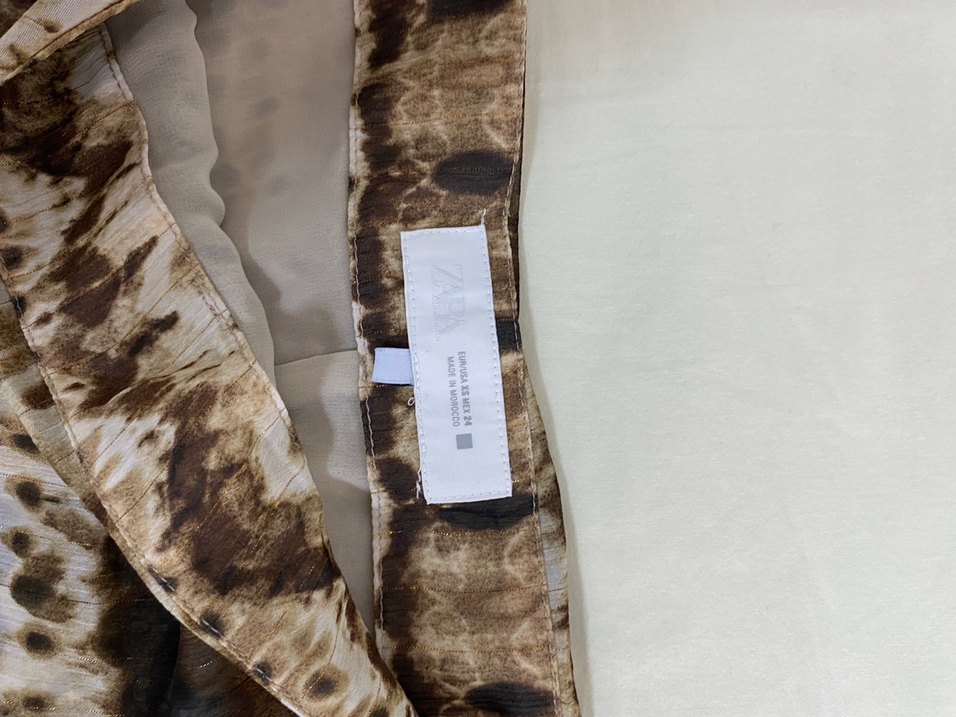 Kahverengi Fırfırlı Bohem Kadın Etek - Görsel 2