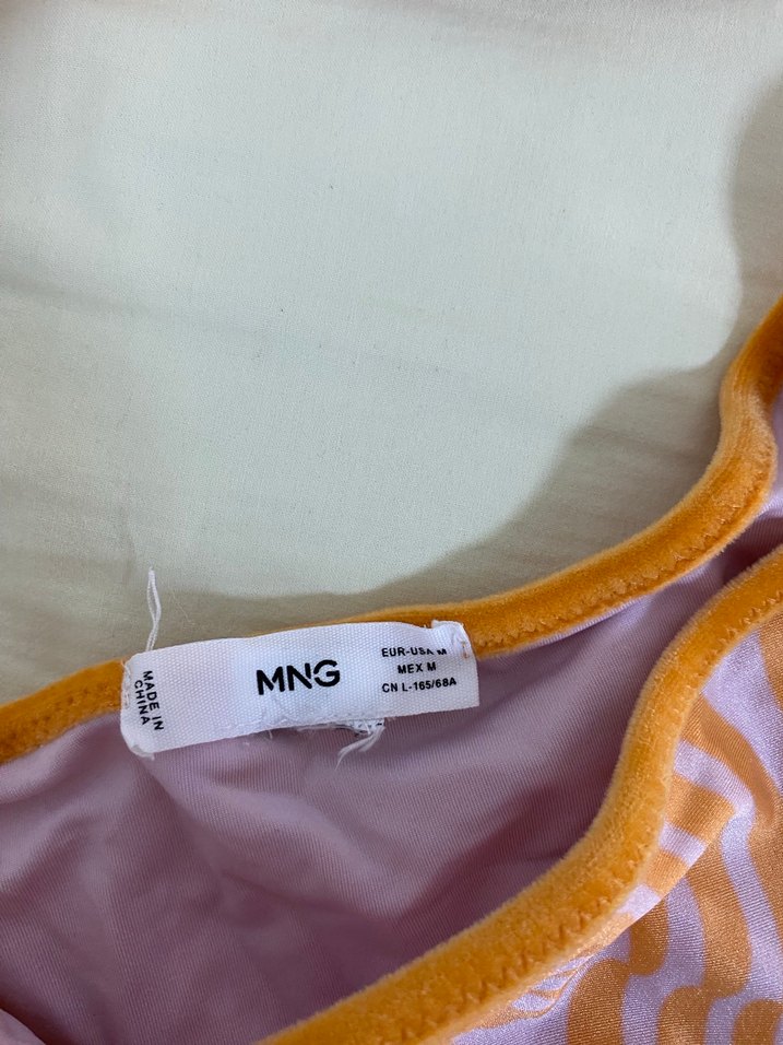 Turuncu Bağlamalı Bohem Bikini Takımı - Görsel 2