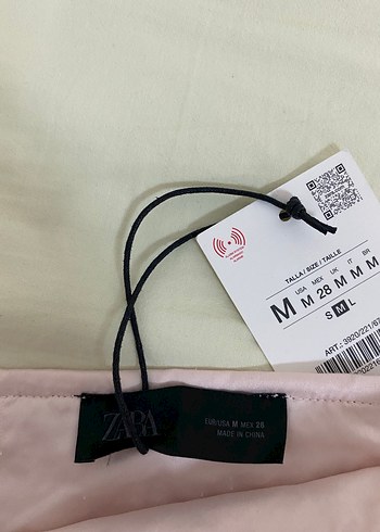 Payetli Krem Mini Etek - Görsel 2