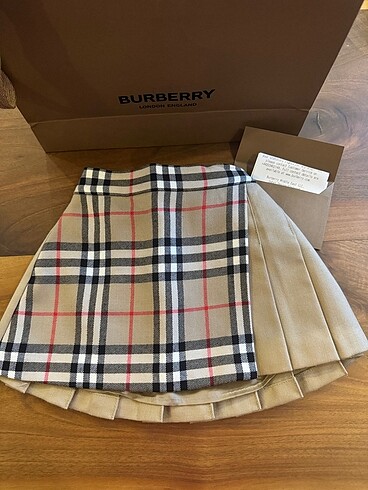 Orjinal Burberry Bebek Etek