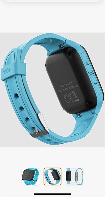 TCL MT40X Movetime 4G Akıllı Çocuk Saati - Mavi - Görsel 5
