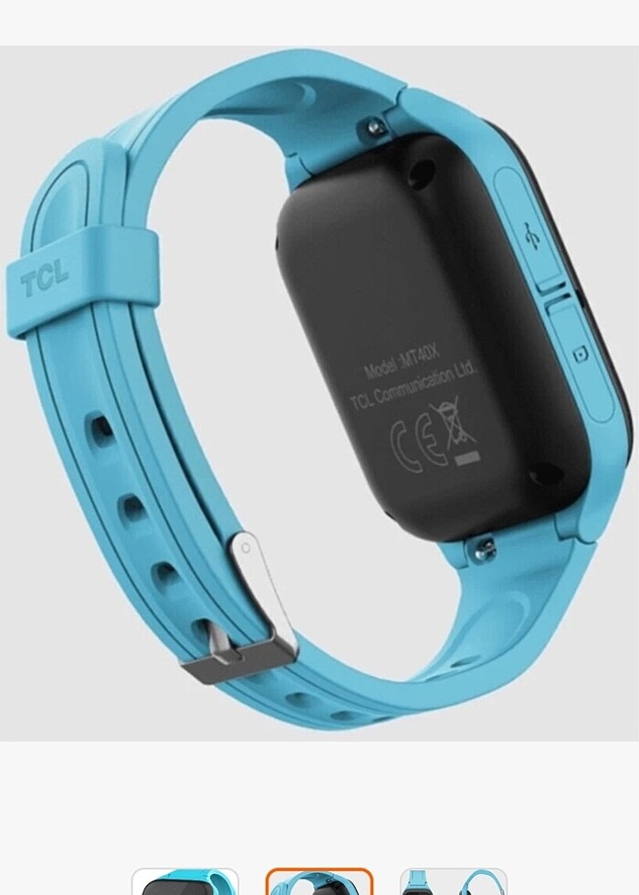 TCL MT40X Movetime 4G Akıllı Çocuk Saati - Mavi - Görsel 5