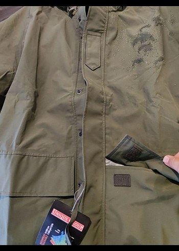 xxl Beden haki Renk Erkek Haki Cep Detaylı Outdoor Ceket