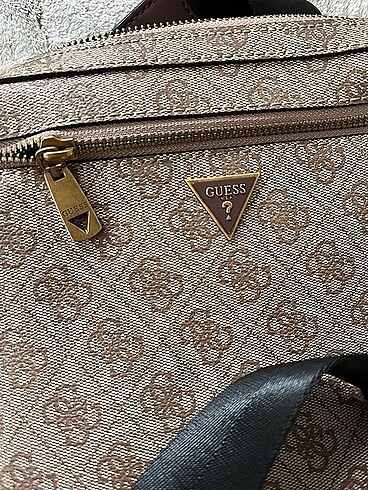  Beden camel Renk Guess postacı çantası