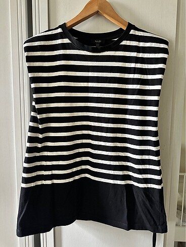 Massimo dutti kolsuz vatkalı tshirt