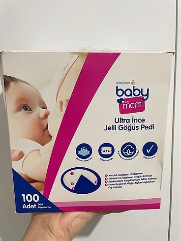 Göğüs pedi ve alt temizleme pamuğu