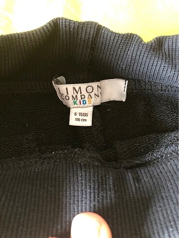 6 Yaş Beden Limon Company 6yaş eşofman altı