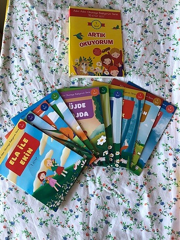 İlk okuma kitaplarım 10 lu kitap seti