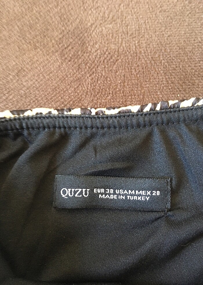 ORİJİNAL QUZU M BEDEN TEK OMUZ ELBİSE - Görsel 4