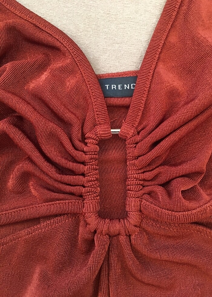 TRENDYOL 38 BEDEN TARÇIN RENGİ TULUM - Görsel 3