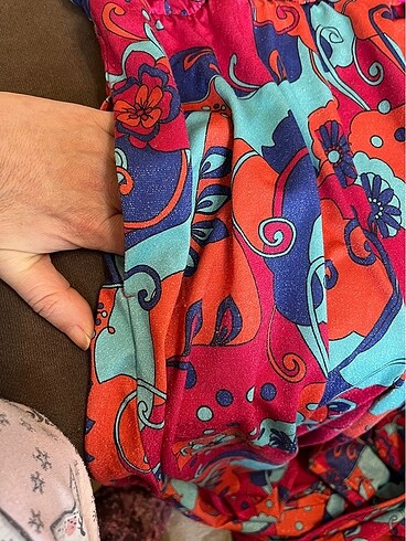 ORİJİNAL MAX&CO DESENLİ M/L BEDEN TULUM - Görsel 5