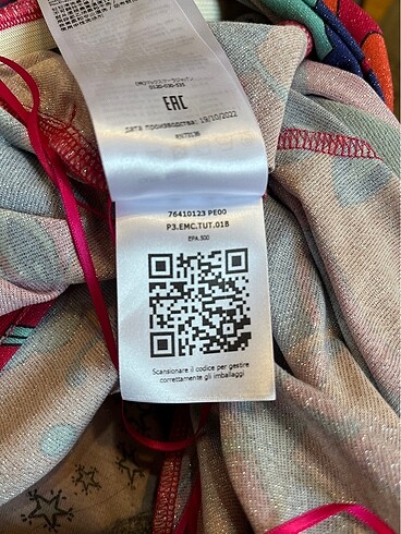 ORİJİNAL MAX&CO DESENLİ M/L BEDEN TULUM - Görsel 7