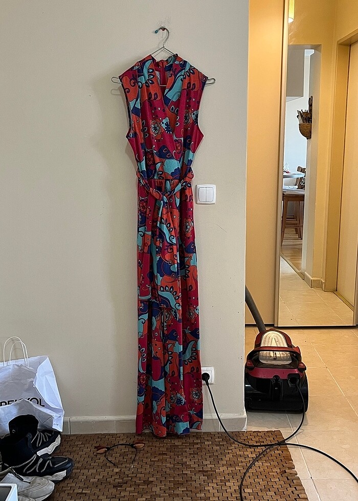 ORİJİNAL MAX&CO DESENLİ M/L BEDEN TULUM - Görsel 2