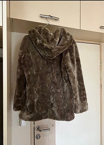 36 Beden camel Renk MUDO COLLECTION 36 VİZON KÜRK