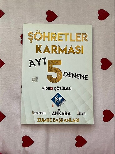 Şöhretler Karması 5?li AYT Denemeleri
