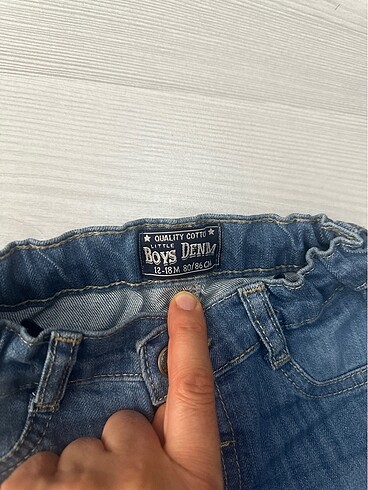 12-18 Ay Beden Lcw denim şort
