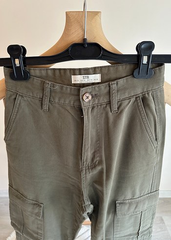 Stradivarius Kargo Pantolon Kadın - Görsel 2