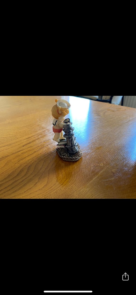 Parlak Bej Diger Biblo Figür - Görsel 3