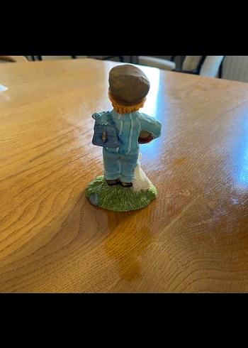 Mavi Pastel Tonlarda Çocuk Figürlü Biblo - Görsel 2