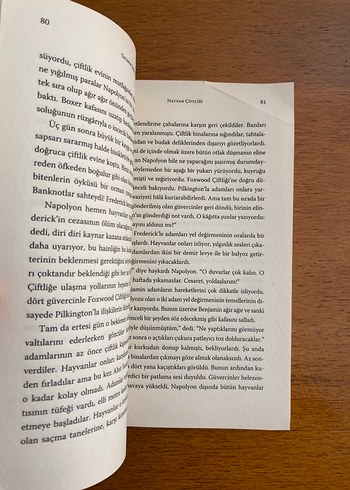 George Orwell - Hayvan Çiftliği Roman - Görsel 3