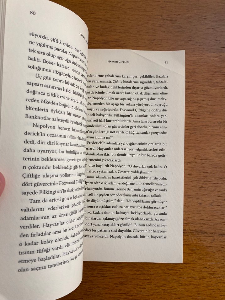 George Orwell - Hayvan Çiftliği Roman - Görsel 3