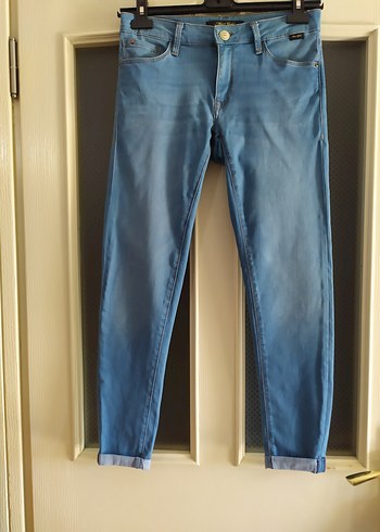 Mavi Normal Boy Kadın Denim Pantolon