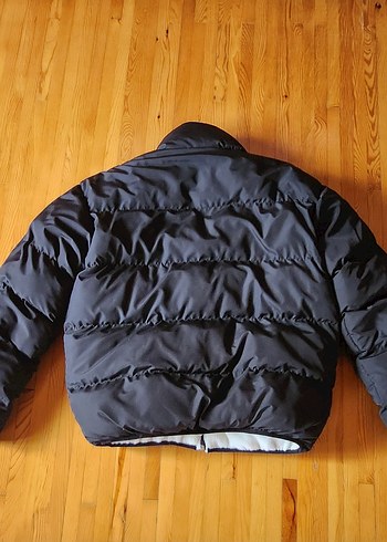 Nike Siyah Erkek Çift Taraflı Şişme Mont - Görsel 2